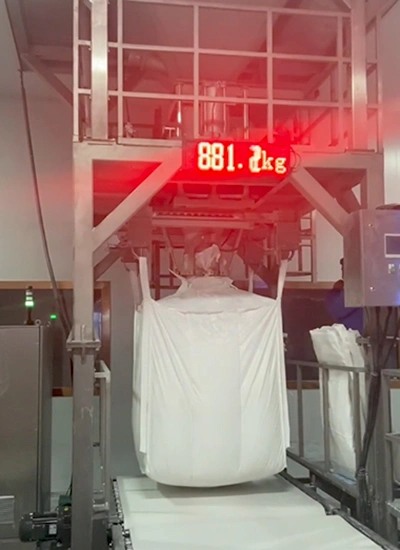 Dual-Station FIBC Bag Filling System for Food-Grade Glucose and Amino Acid Powder Packaging