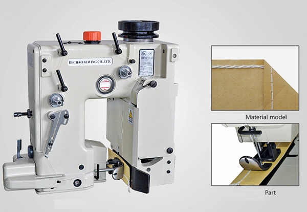 Semi-Automatic Bag Sewing Head, with Thread-Trimming  