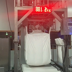 Dual-Station FIBC Bag Filling System for Food-Grade Glucose and Amino Acid Powder Packaging